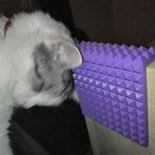 gato rascador casa las mascotas cero kitty gadget muebles de la esquina juguete del rascarse a los gatos cat 3d print model - Mito3D