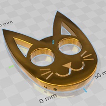 cat self-defence various selfdefence self-defense defense staff defence-personnel cute tender key ring keychain women woman girl girls keys defence 3d print model - Mito3D