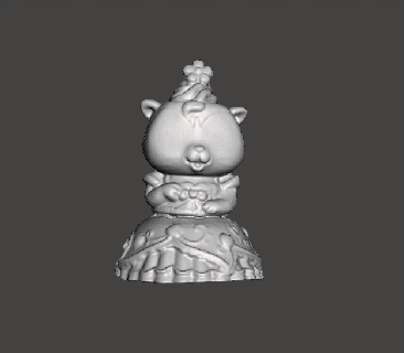 chat jouet figurine anniversaire amusement animal mascotte stl obj figure 3d print model - Mito3D