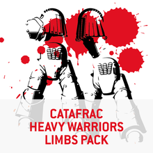 catafrac heavy armoured warriors - limbs pack game warhammer 40k 30k cataphractii terminator forgeworld 3d print model - Mito3D