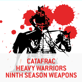 catafrac lourd blindé guerriers saison armes pack 3d print model - Mito3D