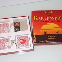 catan jeu de cartes marqueterie la boîte à jouet d'accessoires rangement siedler von les colons settlersofcatan l'incrustation carte 3d print model - Mito3D