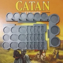 catan cities gentlemen pieces holder game tasting boardgame board settlers knights expansion 3d print model - Mito3D