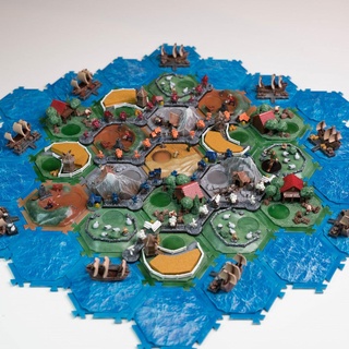 catan compatible hex tiles fdm resin models 74 files including lychee Game 3dmodel boardgame settlers hextiles hexboard gamenights 3d print model - Mito3D