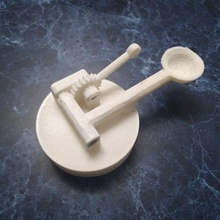 catapulta juguetes 3d print model - Mito3D