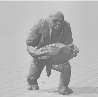 catapult troll lotr like stone Game tabletop mesbg 3d print model - Mito3D
