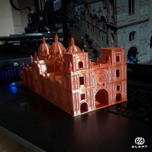 catedral la imaculado concepção bacia Equador 3d print model - Mito3D
