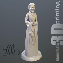 catelyn stark game of thrones miniature printable board 3d print model - Mito3D
