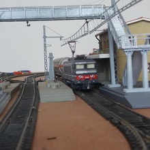 catenária ho jogo modelisme ferroviária modelo de trem 3d print model - Mito3D