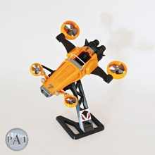 caterham inspired flying concept car including display stand diecast kit race vintage old diorama custom print multi parts easy retro scale vehicle lotus super 7 turbo tuning 3d print model - Mito3D