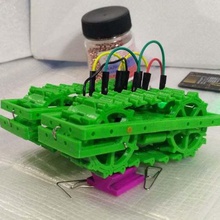 caterpillar bot şasi oyun iş ortamına uygun olmayan tank r c araçlar 3d print model - Mito3D