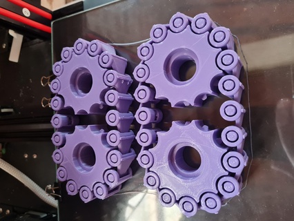 caterpillar future - print place tank war toys mechanic gear symbol mobile cannon beautiful 3d print model - Mito3D