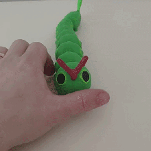 caterpillar raupy 3d print model - Mito3D