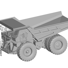 tırtıl kamyon 3d print model - Mito3D