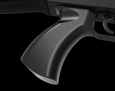 catgat akm grip Various ak pp-19 vityaz cat gat rifle carbine pistol draco kalashnikov 3d print model - Mito3D