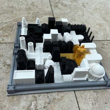 la catedral de juego mesa v2 boardgame componentes juegos 3d print model - Mito3D