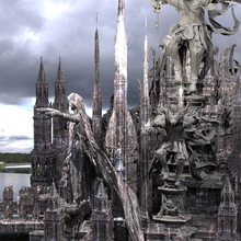 katedral karanlık derinlikler 3d print model - Mito3D