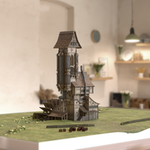 Dom Gasthaus nuln Kriegshammer Architektur Halotbuilding 28mm Fantasie 3d print model - Mito3D