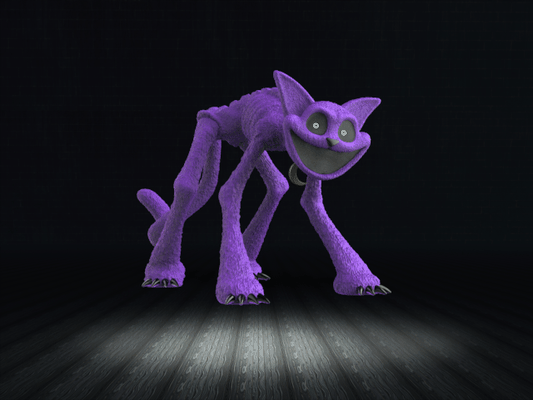 catnap hd poppy playtime 3 game games gamer pc computer nightmare cat nap character terror horror catsnap 3d print model - Mito3D