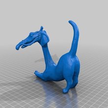 catogatogiraffelephant gioco animali mashup giraffa elefante chimera cat bizzarro alligatore 3d print model - Mito3D