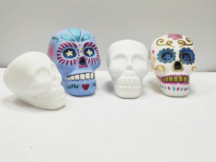 catrina azúcar cráneo mexicano katrina Víspera Santos 3d print model - Mito3D