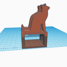 catstand mobile stand cat 3d print model - Mito3D