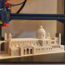 cattedrale di palermo, sicília arquitetura miniworld italia a itália cathedtal palermo 3d print model - Mito3D