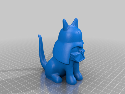 catvader loisir 3d print model - Mito3D