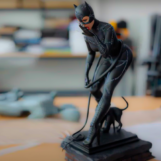 catwoman batman batwoman tim aparejo dc historietas gato juguete acción figura mulher 3d print model - Mito3D