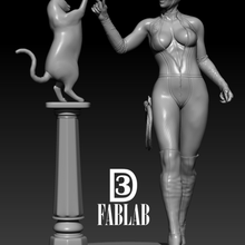 kedi Kadın 3d print model - Mito3D
