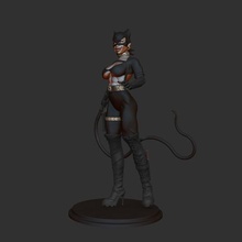 kedikadın çeşitli figürinler küçük resimler film gösterir gotham kedi kadın ayakkabı topuk yüksek maske whip çizgi güzel süper kahraman cosplay joker roman mucize dc batman 3d print model - Mito3D
