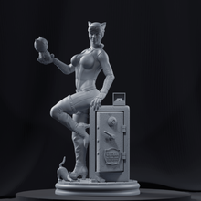 catwoman art dc collectibles comics batman statue action figure collezione super eroi ragazze 3d print model - Mito3D
