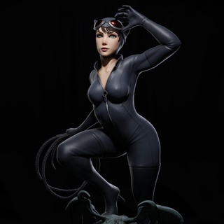 catwoman 3d impresión batman Batman Regresa michellepfiefer látex bricolaje diy alineacion villano antiheroína gato cuero dc personaje pelicula miniaturas bufón Harley dónde 3d print model - Mito3D