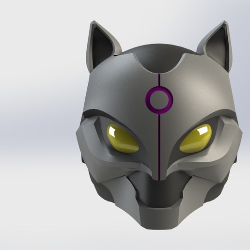catwoman Motorrad-Helm inspiriert xm studios Mode dc comics Helm cosplay Motorrad Kostüm Maske batman 3D print model - Mito3D