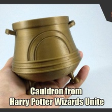 cauldron harry potter wizards unite game harrypotter 3d print model - Mito3D