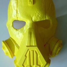 ätzend schwarzes Herz Maske Apex Legenden Apexlegenden Spiele 3d print model - Mito3D