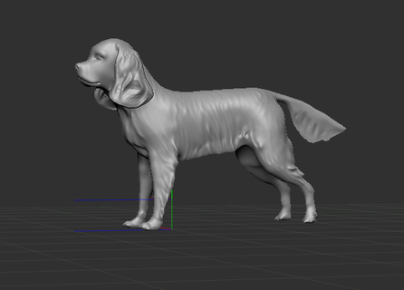 Kavalier Hund Pitbull Tier Haustier Trophäe Hunde podenco ibizenkisch 3d print model - Mito3D