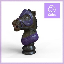 cavalier art animal horse rider knight figurine figure fantasy miniature game sculpt sculpture decoration color