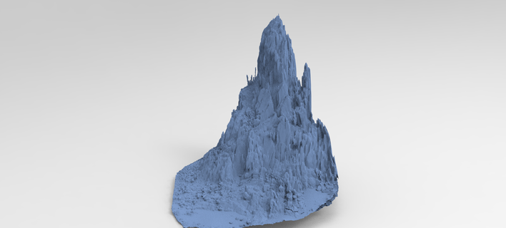 cave cliff 2 archaeology architectural kitbash castle totalwar skyscraper tower leagueoflegends dragon demon mayan city architecture aztec inca olmec mythological dante hell inferno 3d print model - Mito3D