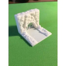 cavern rivergate waterfall openforge 20 compatible game tabletop rpg dnd pathfinder dungeontiles dungeon tiles dungeonsanddragons d&d terrain wargaming wargamingterrain tabletoprpg dungeons dragons dwarvenforge 3d print model - Mito3D