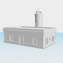cayo cardona ponce Architektur faro Leuchtturm puerto rico 3d print model - Mito3D