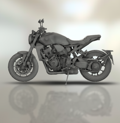 cb1000 2020 moto bicyclette moteur vélo two wheeled véhicule motard sport turbo roadster hachoir 3d print model - Mito3D