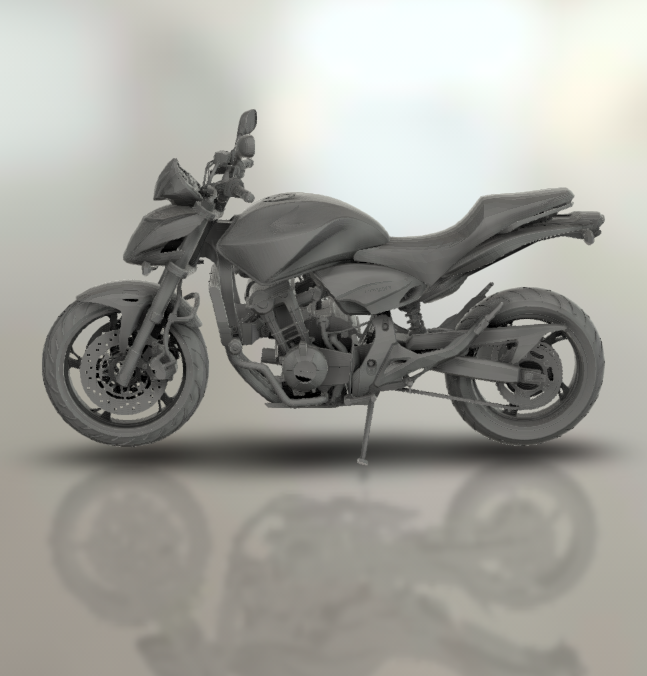 cb600f hornet cb600 moto motorbike motorcycle bike motor bicycle two-wheeled vehicle biker sport turbo roadster chopper 3D print model - Mito3D