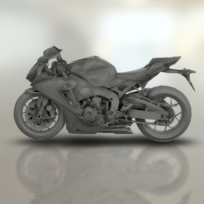 cbr1000rr cbr1000 moto bicyclette moteur vélo two wheeled véhicule motard sport turbo roadster hachoir 3d print model - Mito3D