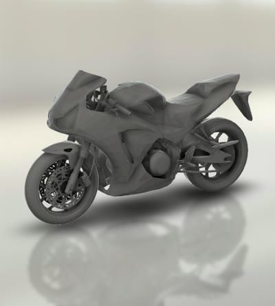 cbr 150 r 2015 moto motociclo bicicletta motore two wheeled veicolo motociclista sport turbo roadster chopper 3d print model - Mito3D