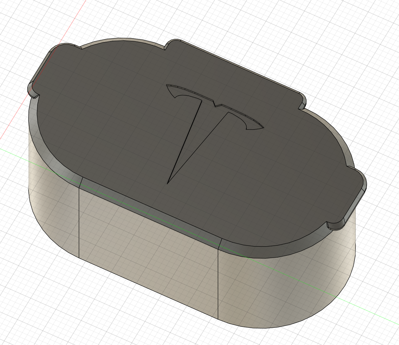 ccs copertina guaina tesla 3D print model - Mito3D