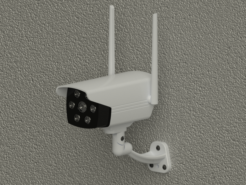 cctv lan Kamera Gadget Antenne falsch Mauer montiert elektrisch elektronisch Sicherheit Einbrecher Bild Recorder Aufzeichnung kabellos 3D print model - Mito3D