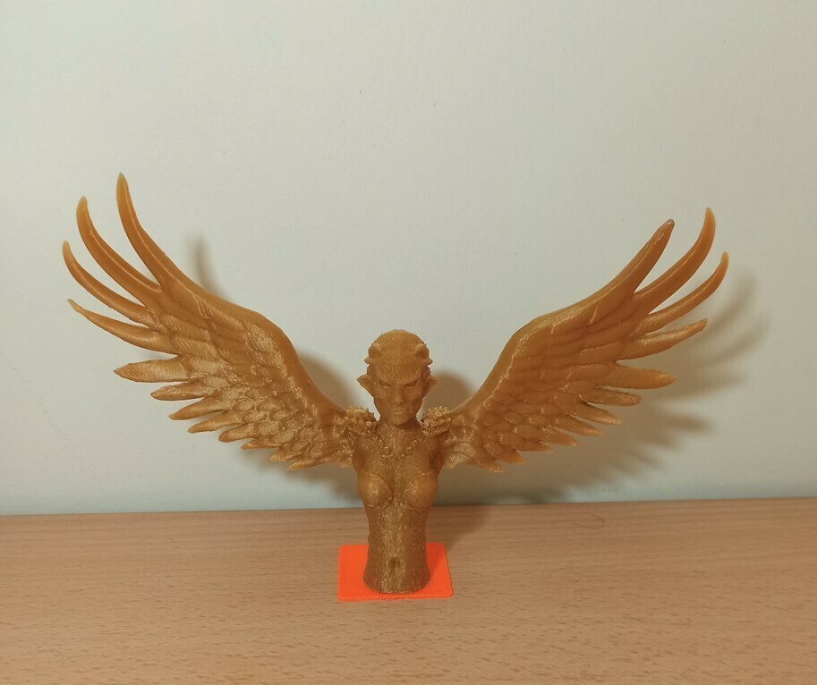Cecaelia kanatlar Sanat 3D print model - Mito3D