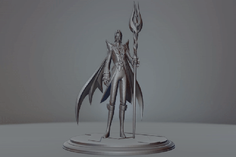 cecilion - mobile legends ml bang moba esports gamer layla guinevere hanzo mage 3d print model - Mito3D
