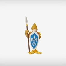 cedric castle guard art armor figurine people 3d print model - Mito3D